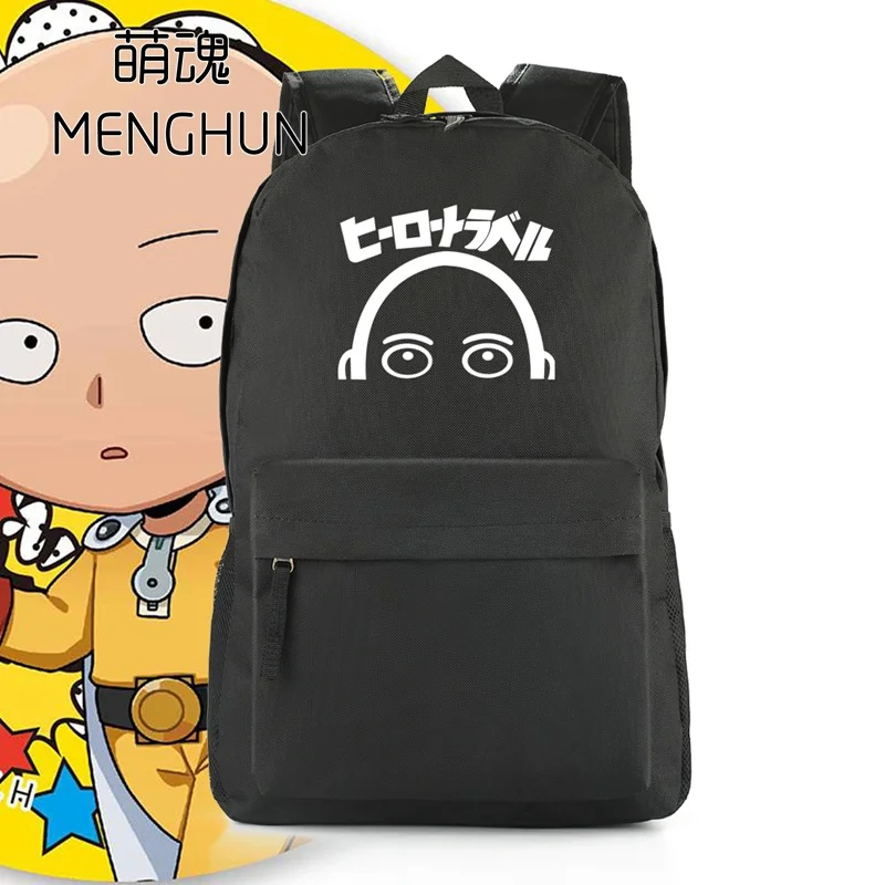 One Punch Man Saitama Sensei Oppai Concept Black Nylon School Backpack Cartoon Bag Anime Backpacks
One Punch Man Saitama Sensei Oppai Concept Black Nylon School Backpack Cartoon Bag Anime Backpacks