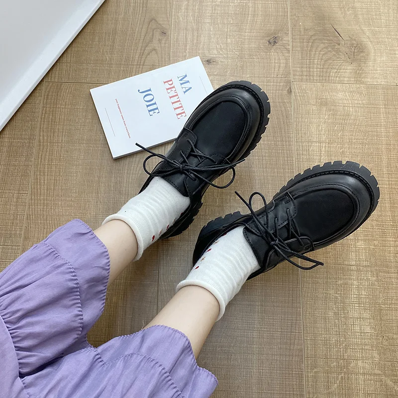 Shoes Woman 2020 Female Footwear British Style Clogs Platform Oxfords Women's Casual Sneaker Round Toe New Cross Dress Preppy 
Shoes Woman 2020 Female Footwear British Style Clogs Platform Oxfords Women's Casual Sneaker Round Toe New Cross Dress Preppy