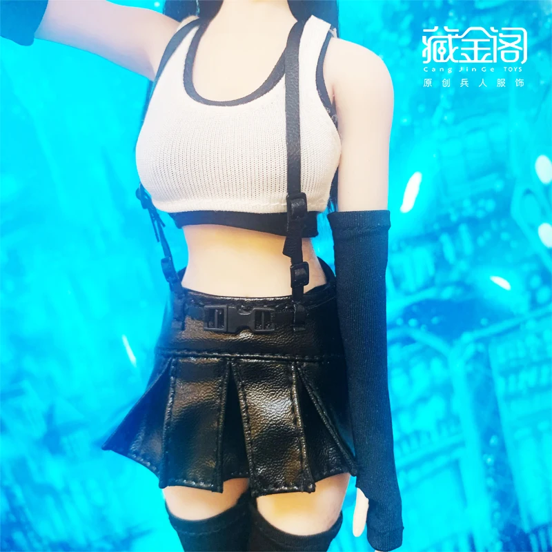 В наличии Final Fantasy VII 3,0 1:6 CJG-W029 окончательным и Fantasy 7 героя COS костюм подходит для детей возрастом от 12 дюймов женские подвижные куклы
В наличии Final Fantasy VII 3,0 1:6 CJG-W029 окончательным и Fantasy 7 героя COS костюм подходит для детей возрастом от 12 дюймов женские подвижные куклы