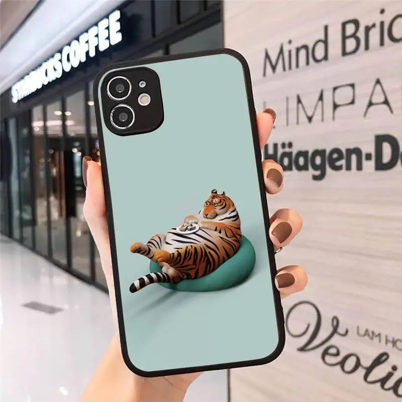 Small animal lazily cute tiger elephant Phone Case Matte Transparent for iPhone 7 8 11 12 s mini pro X XS XR MAX Plus cover 
Small animal lazily cute tiger elephant Phone Case Matte Transparent for iPhone 7 8 11 12 s mini pro X XS XR MAX Plus cover