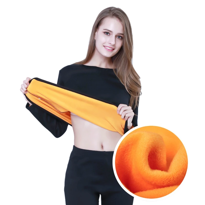 2pc Winter Velvet Thick Thermal Underwear For Woman Winter Warm Layered Clothing Pajamas Set Thermal Set Female Long Johns Hot
2pc Winter Velvet Thick Thermal Underwear For Woman Winter Warm Layered Clothing Pajamas Set Thermal Set Female Long Johns Hot