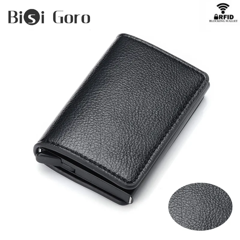BISI GORO 2020 RFID Противоугонная Кредитная магнитола мужской деловой держатель для банковских карт металлический алюминиевый телефонный чехол д...
BISI GORO 2020 RFID Противоугонная Кредитная магнитола мужской деловой держатель для банковских карт металлический алюминиевый телефонный чехол д...