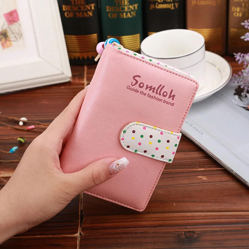Fashion Small Female Purse short purse Lady Letter Snap Fastener Zipper Short Clutch Wallet Solid Cute Printing Women Wallet 
Fashion Small Female Purse short purse Lady Letter Snap Fastener Zipper Short Clutch Wallet Solid Cute Printing Women Wallet