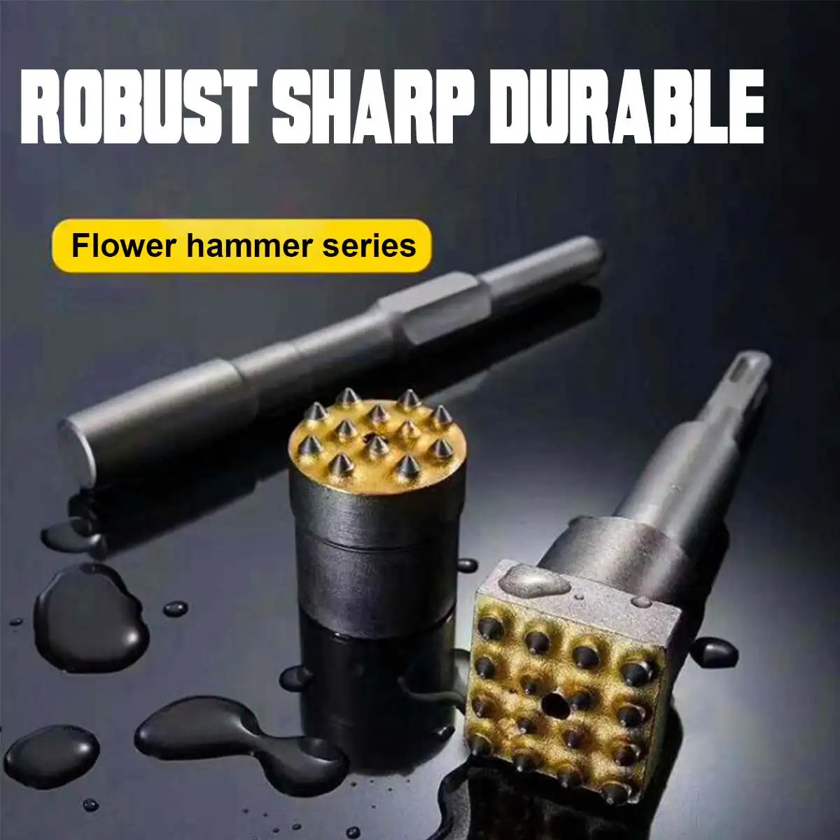 Professional Alloy Point GrooveGouge Flat Round Chisel Electric Hammer Drill Bit Stone Slab/Bridge/Wall/Cement Pavement Chisel
Professional Alloy Point GrooveGouge Flat Round Chisel Electric Hammer Drill Bit Stone Slab/Bridge/Wall/Cement Pavement Chisel