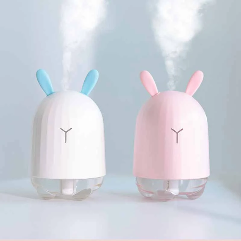 Mini Air Humidifier Cute Rabbit USB Aromatherapy Essential Oil Diffuser Luminous Car Office Air Purifier
Mini Air Humidifier Cute Rabbit USB Aromatherapy Essential Oil Diffuser Luminous Car Office Air Purifier