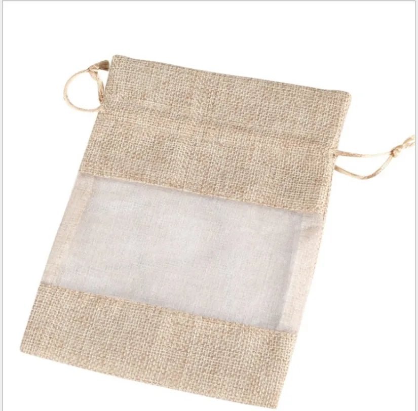 Flax Organza Gift Packaging Bag 10x15cm 15x22cm(6"x8.5") pack of 50 Party Candy Sack Linen Jute Drawstring Pouch
Flax Organza Gift Packaging Bag 10x15cm 15x22cm(6"x8.5") pack of 50 Party Candy Sack Linen Jute Drawstring Pouch