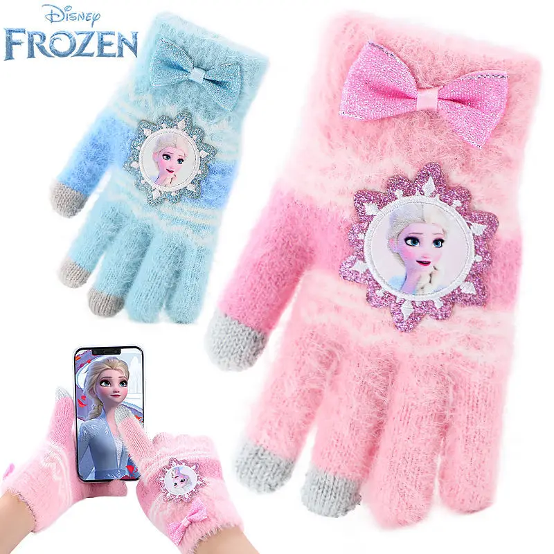 Disney Frozen Elsa Princess Children's Gloves Winter Kids Girls Cute Winter Warm Five Finger Girls winter gloves Christmas Gifts
Disney Frozen Elsa Princess Children's Gloves Winter Kids Girls Cute Winter Warm Five Finger Girls winter gloves Christmas Gifts