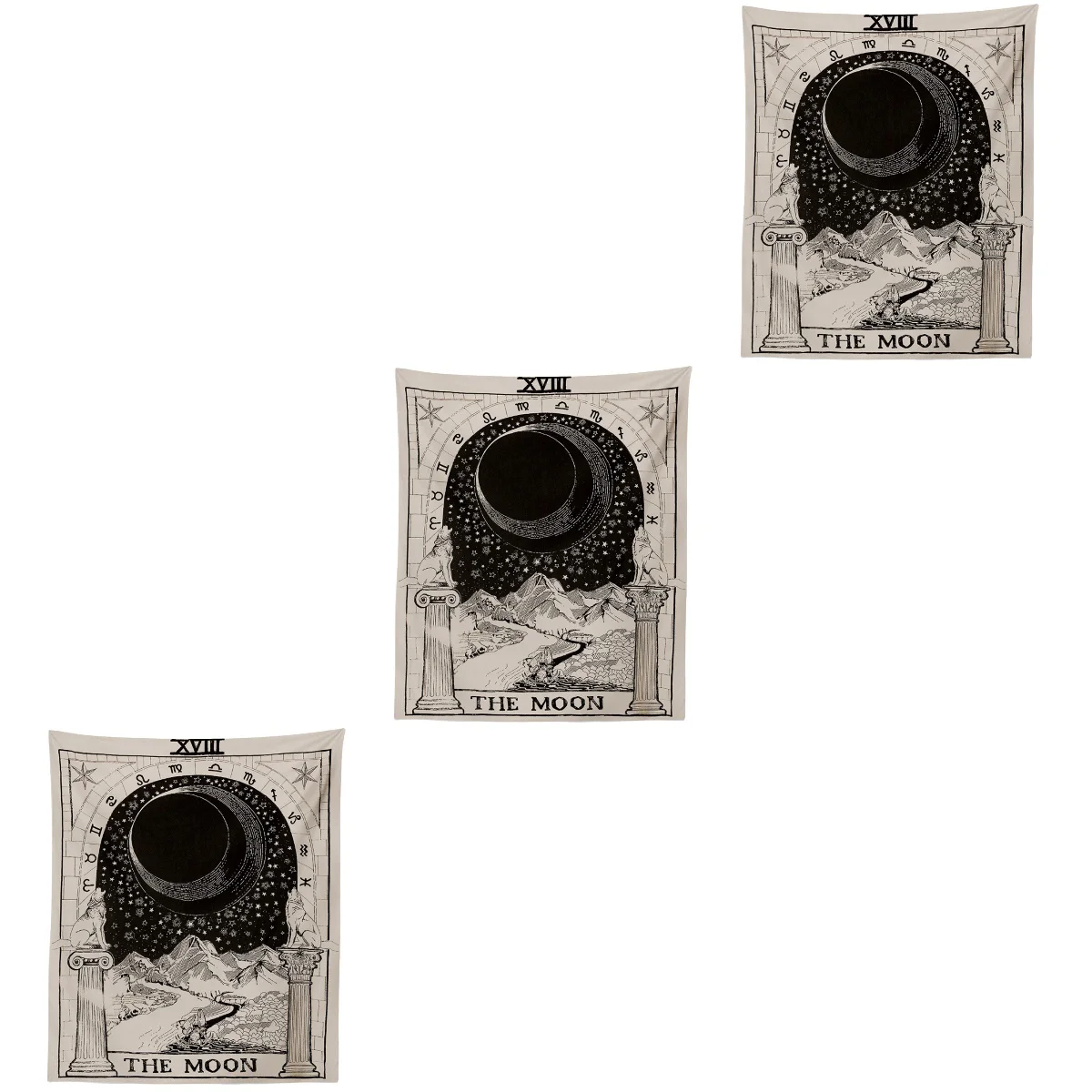3pcs Bedroom Wall Tapestry Divination Astrology Tapestry Sun Moon Star Wall Tapestry (Style 2)
3pcs Bedroom Wall Tapestry Divination Astrology Tapestry Sun Moon Star Wall Tapestry (Style 2)