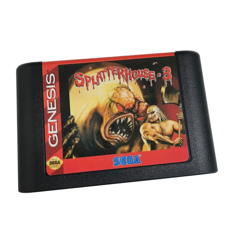 SPLATTERHOUSE-3- Electronic Games 16 BIT MD game Card For PAL And NTSC Version
SPLATTERHOUSE-3- Electronic Games 16 BIT MD game Card For PAL And NTSC Version