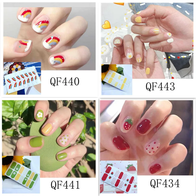 14tips Strawberry Nail Stickers Nail Art Wraps Nail Polish 3d Waterproof Permanent Nail Patch Summer DIY Adhesive Manicure Decor
14tips Strawberry Nail Stickers Nail Art Wraps Nail Polish 3d Waterproof Permanent Nail Patch Summer DIY Adhesive Manicure Decor