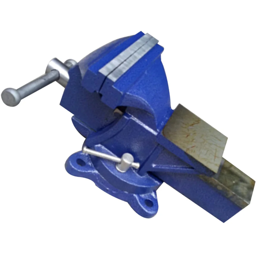 Household Mini Flat Table Steel Vise Manual Bench Clamp for DIY Craft Jewelry Woodworking Carving Milling Vise - 4 inch (Blue)
Household Mini Flat Table Steel Vise Manual Bench Clamp for DIY Craft Jewelry Woodworking Carving Milling Vise - 4 inch (Blue)