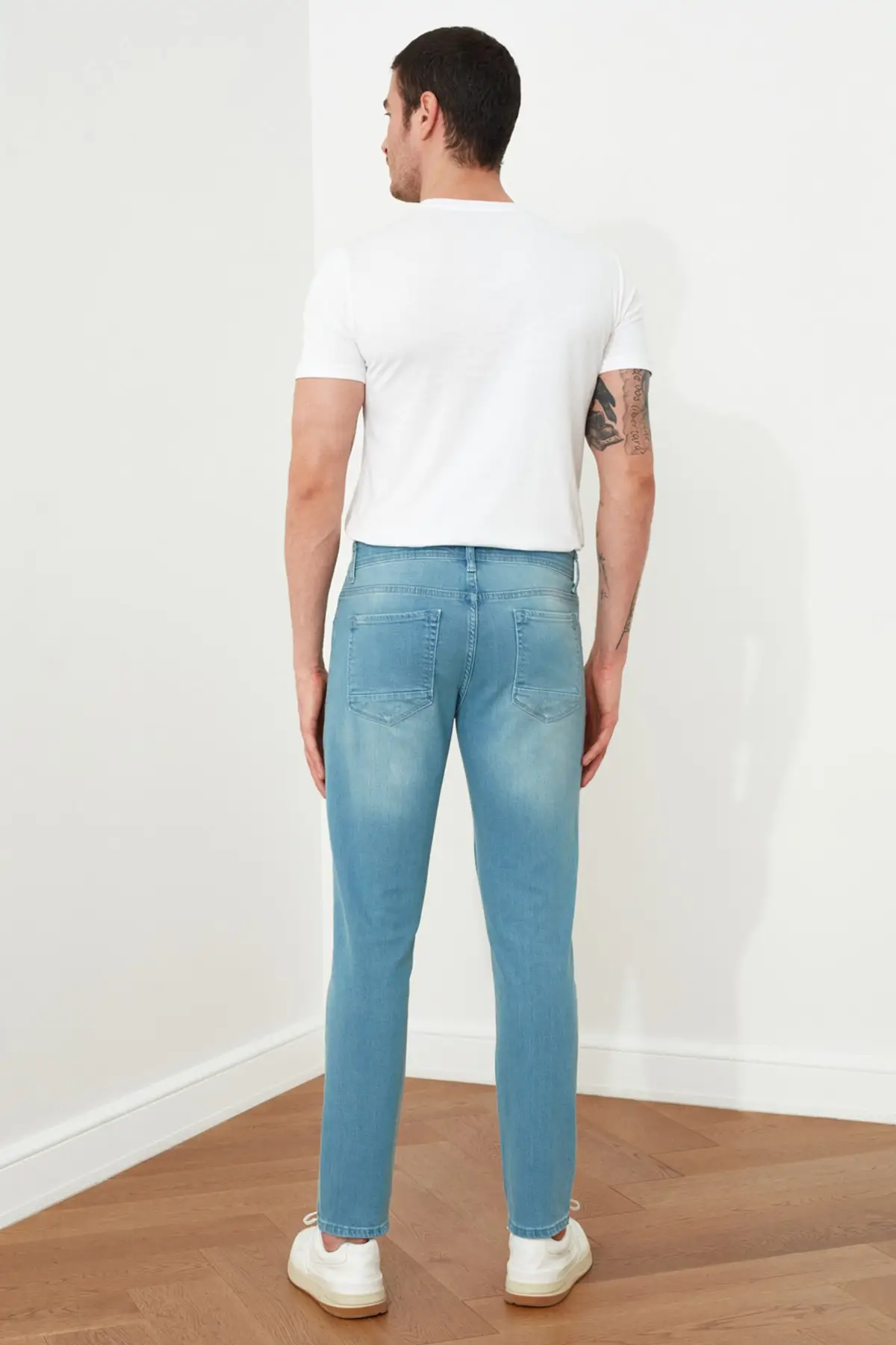 

Trendyol Male Skinny Jeans TMNSS20JE0258 джинс для мђжин ан мђжские pantalones homme hombre бѬки мђжские мђжская одежда