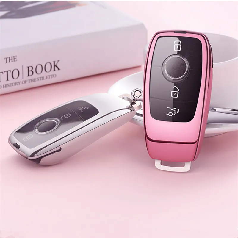 Soft TPU Car Key Case Shell Keys Cover For Mercedes Benz 2017 E Class W213 2018 S Artificial Crystal Pendant Auto Accessories
Soft TPU Car Key Case Shell Keys Cover For Mercedes Benz 2017 E Class W213 2018 S Artificial Crystal Pendant Auto Accessories
