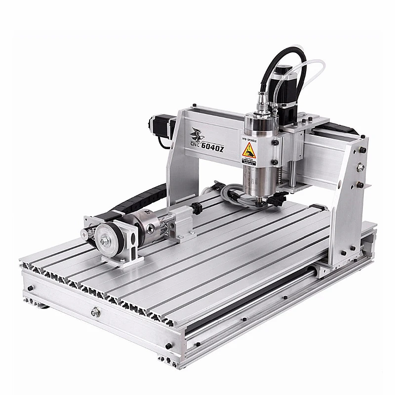 Mach3 USB cnc milling machine 6040 1500W water cooled spindle with ER11 collet cnc router
Mach3 USB cnc milling machine 6040 1500W water cooled spindle with ER11 collet cnc router