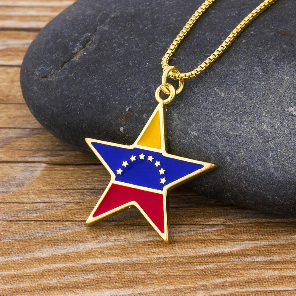 AIBEF Bohemian Fashion Color Copper Long Chain Star Necklace For Women Statement Pendant Necklace Ethnic Female Jewelry Gift
AIBEF Bohemian Fashion Color Copper Long Chain Star Necklace For Women Statement Pendant Necklace Ethnic Female Jewelry Gift