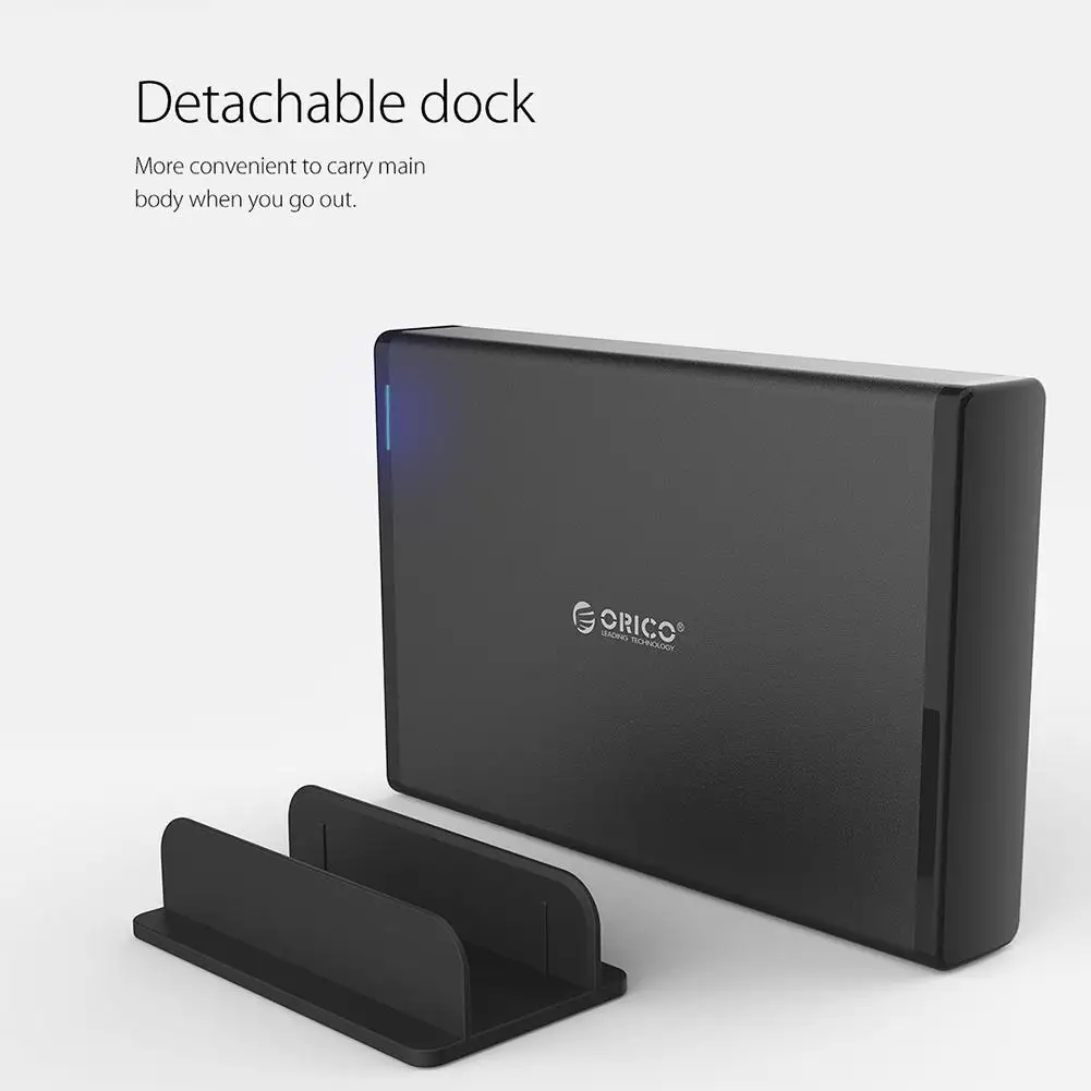 ORICO 7688C3 Aluminum 3.5" HDD Case Type-C USB3.1 External Hard Drive Disk HDD Enclosure SSD HDD Box Dock Support 8TB Capacity
ORICO 7688C3 Aluminum 3.5" HDD Case Type-C USB3.1 External Hard Drive Disk HDD Enclosure SSD HDD Box Dock Support 8TB Capacity