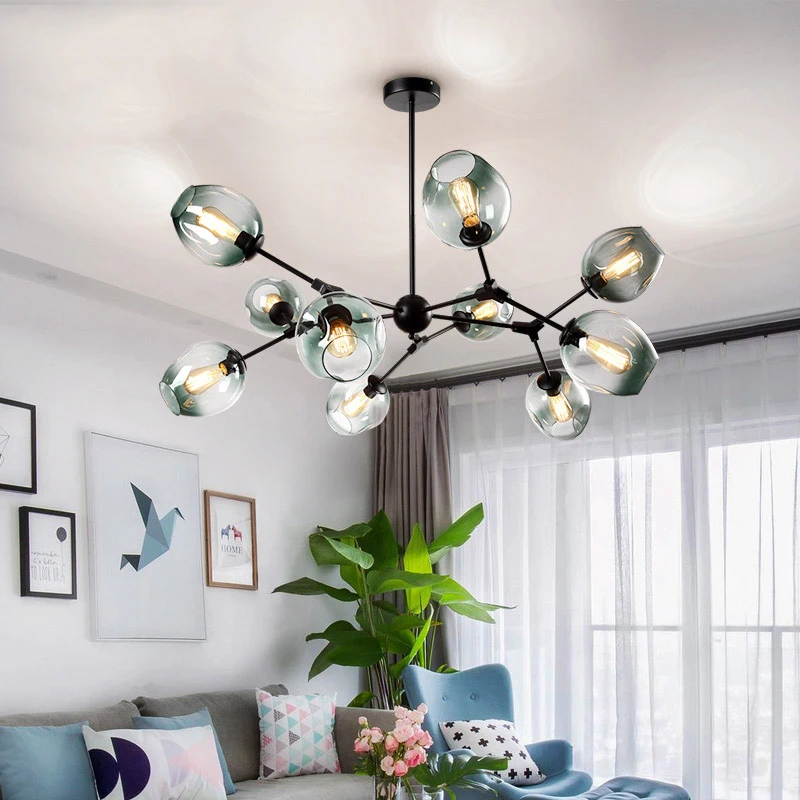 Nordic LED Chandelier Lighting for Home Decoration Light,Living Room Chandeliers Hanging Lamp Indoor Lighting Fixtures Lustres
Nordic LED Chandelier Lighting for Home Decoration Light,Living Room Chandeliers Hanging Lamp Indoor Lighting Fixtures Lustres