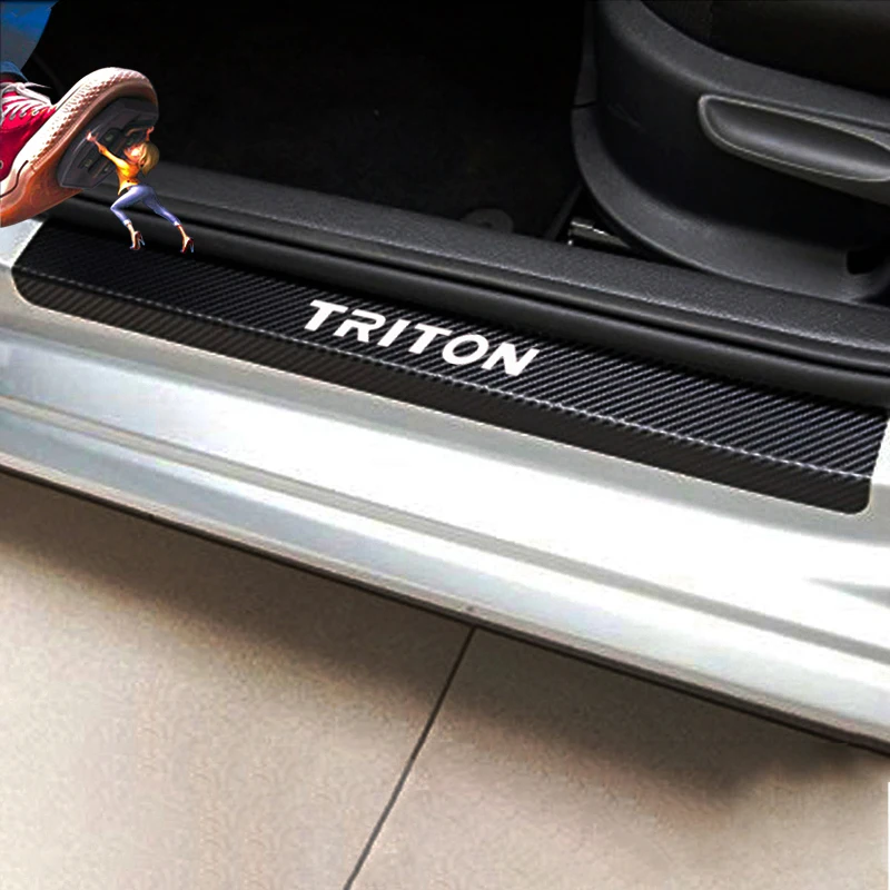 For Mitsubishi Triton 4pcs Car Door Sill Protector Sticker Carbon Fiber Vinyl Sticker Car Accessories
For Mitsubishi Triton 4pcs Car Door Sill Protector Sticker Carbon Fiber Vinyl Sticker Car Accessories