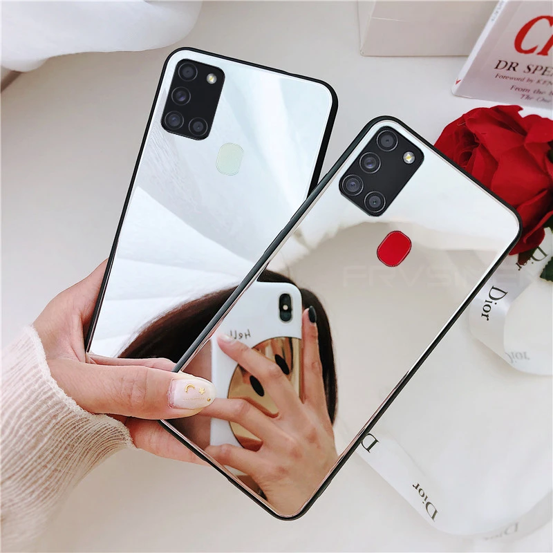 Зеркальный чехол для Samsung Galaxy A31 A41 A21S A51 A71 4G A515 A715 A01 A11 M11 S20 FE|Бамперы| |