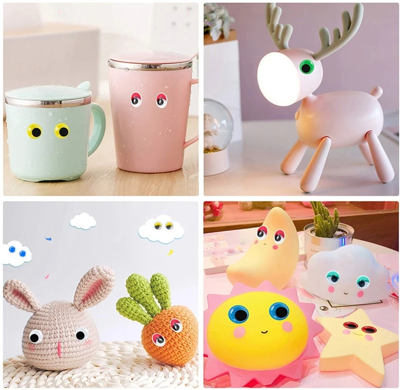 100pcs DIY Googly Wiggle Eyes Self Adhesive for DIY Arts Craft Supply Party Scrapbooking Decorations Activities Round Black Eyes 
100pcs DIY Googly Wiggle Eyes Self Adhesive for DIY Arts Craft Supply Party Scrapbooking Decorations Activities Round Black Eyes