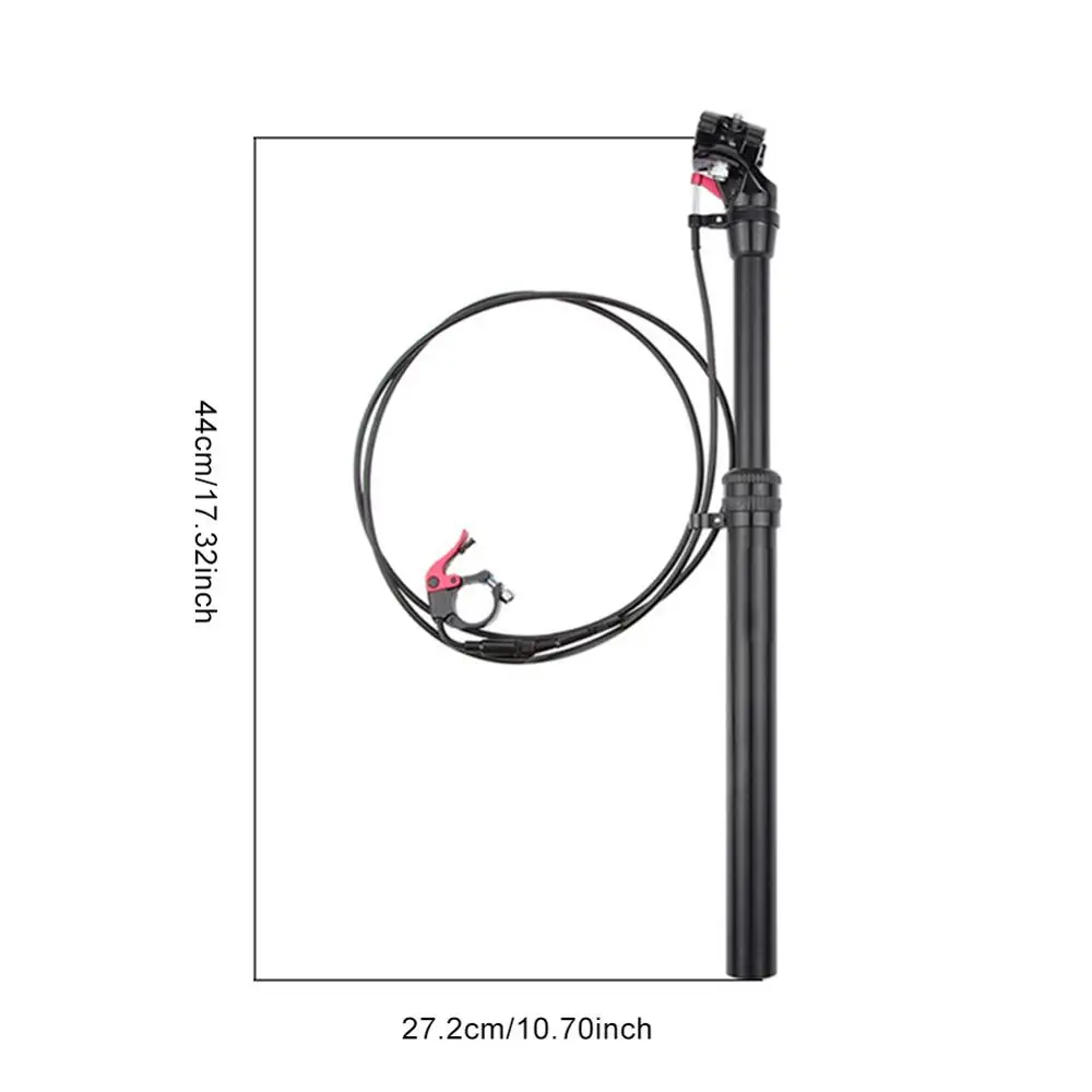 27.2 /31.6mm Mountain Biker Damping Seatpost Lifting Road Bicycle Hand Control Wire-controlled Lifting Bicycle Seat Tube
27.2 /31.6mm Mountain Biker Damping Seatpost Lifting Road Bicycle Hand Control Wire-controlled Lifting Bicycle Seat Tube