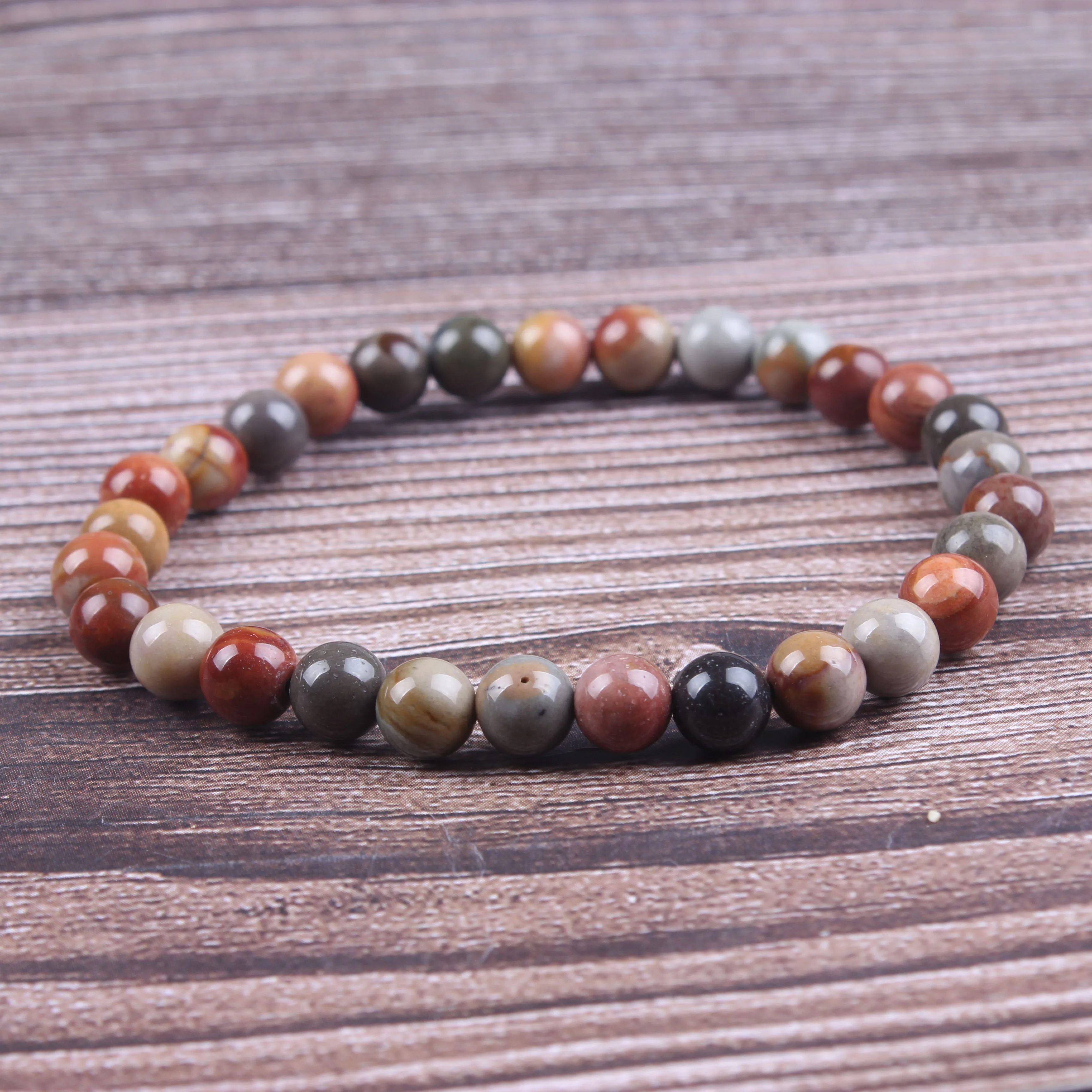 Fashion jewelry 6 / 8 / 10mm miscellaneous stone bracelet natural jewelry beads are suitable for men's and women's accessories
Fashion jewelry 6 / 8 / 10mm miscellaneous stone bracelet natural jewelry beads are suitable for men's and women's accessories