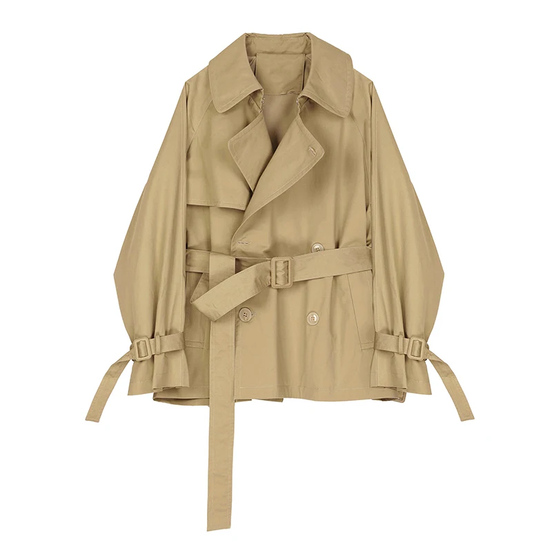 VANOVICH 2022 Autumn and Winter New Korean Style Mid-length Coat Solid Sashes Fashion Turn-down Collar Casual Khaki Trench Women
VANOVICH 2022 Autumn and Winter New Korean Style Mid-length Coat Solid Sashes Fashion Turn-down Collar Casual Khaki Trench Women