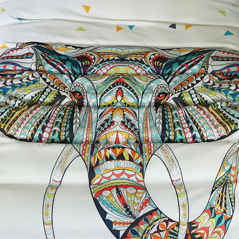 India Elephant duvet cover 3d bohemian kids Cartoon comforter bedding sets queen with Pillowcase king size Bedlinen
India Elephant duvet cover 3d bohemian kids Cartoon comforter bedding sets queen with Pillowcase king size Bedlinen