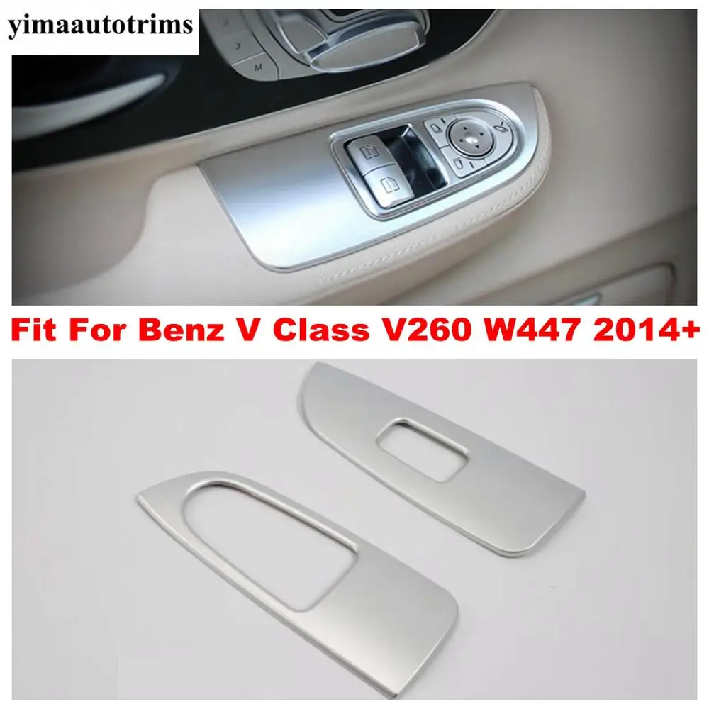 For Mercedes-Benz V Class V260 W447 2014 - 2019 Inner Door Armrest Window Lift Button control Panel Cover Trim Matte Interior
For Mercedes-Benz V Class V260 W447 2014 - 2019 Inner Door Armrest Window Lift Button control Panel Cover Trim Matte Interior