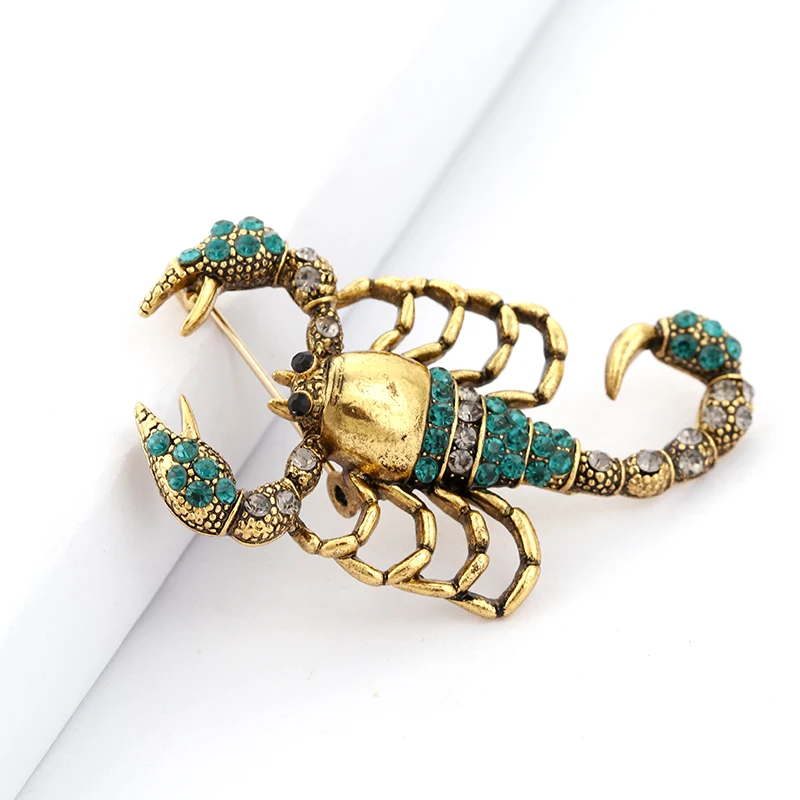 ALLYES Retro Rhinestone Scorpion Brooch for Women Statement Jewelry Crystal Insect Brooches Gift Pins Elegant Accessories
ALLYES Retro Rhinestone Scorpion Brooch for Women Statement Jewelry Crystal Insect Brooches Gift Pins Elegant Accessories