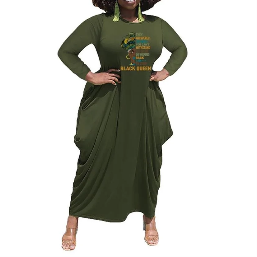 Black Queen Dresses For Women 2022 African Dresses For Women Clothing Kawaii Long Maxi Casual Dress
Black Queen Dresses For Women 2022 African Dresses For Women Clothing Kawaii Long Maxi Casual Dress