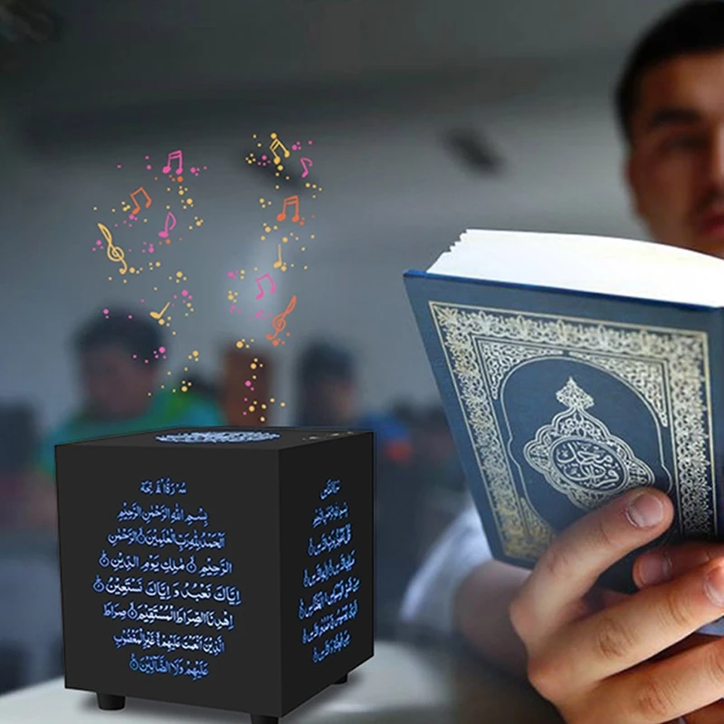 Bluetooth Quran Speaker LED Night Light Smart APP Control AZAN Loudspeaker Box 27RF
Bluetooth Quran Speaker LED Night Light Smart APP Control AZAN Loudspeaker Box 27RF