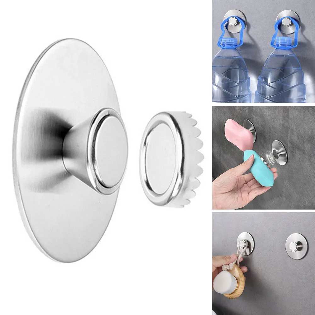 1 PC Portable New Magnetic Soap Holder Dispenser Kitchen Bathroom Wall Mounted Storage Hook For Bathroom Punch-free Install
1 PC Portable New Magnetic Soap Holder Dispenser Kitchen Bathroom Wall Mounted Storage Hook For Bathroom Punch-free Install