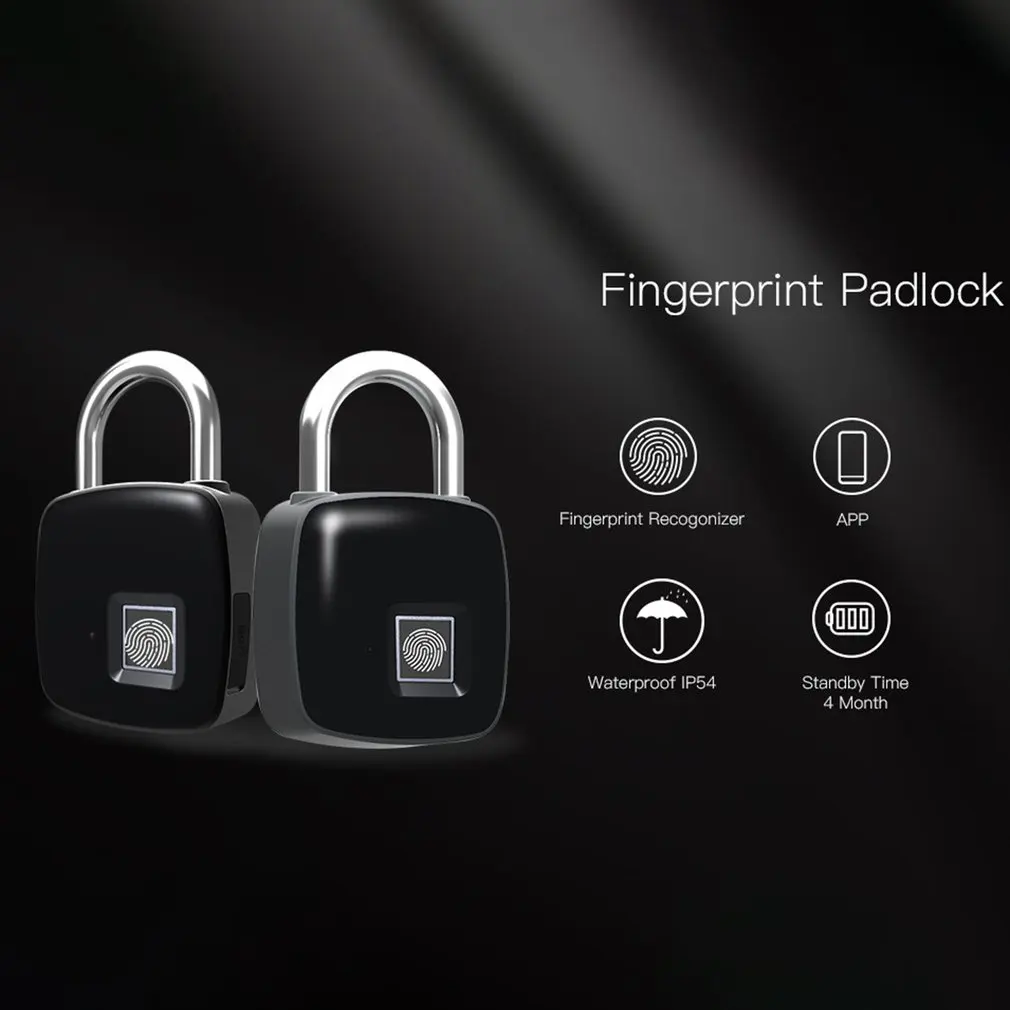 P3+ Wireless Fingerprint Padlock Keyless Smart Lock Biometric Security Touch Waterproof USB Charging For Gym Door Case 
P3+ Wireless Fingerprint Padlock Keyless Smart Lock Biometric Security Touch Waterproof USB Charging For Gym Door Case