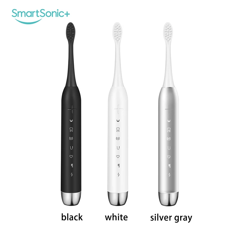 New Sonic Electric Tooth Brush with 2 Dupont Brush Heads Upgrade Waterproof Sonic Electric Brush Dental Oral Hygiene
New Sonic Electric Tooth Brush with 2 Dupont Brush Heads Upgrade Waterproof Sonic Electric Brush Dental Oral Hygiene