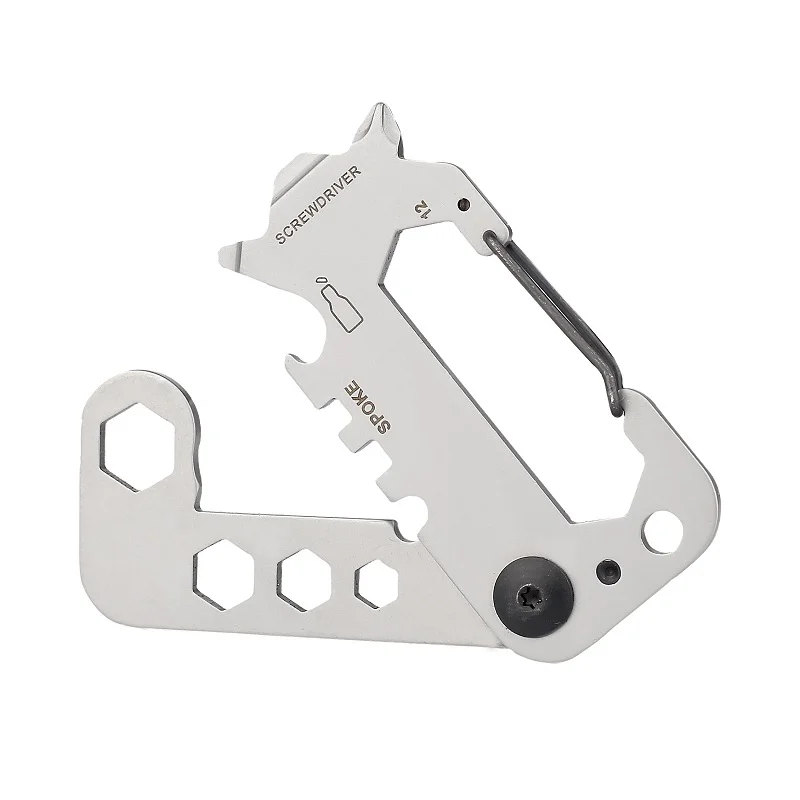 EDC Multitool Card Outdoor Camping Riding Key Chain Multi Tools Mini Pocket Tool 10 in 1 Multi-functional Cards Stainless Steel
EDC Multitool Card Outdoor Camping Riding Key Chain Multi Tools Mini Pocket Tool 10 in 1 Multi-functional Cards Stainless Steel