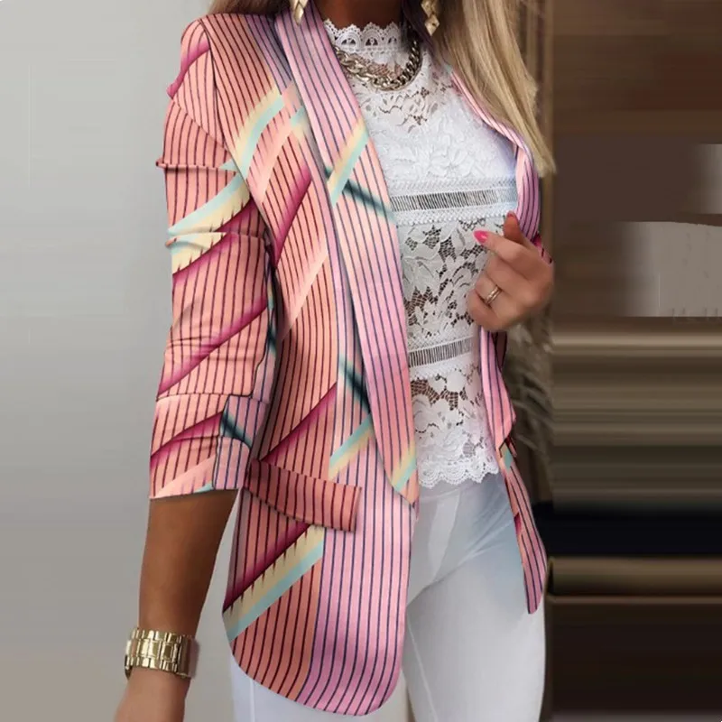 Casual Jackets Women Y2K Veste Femme Coat Ladies Clothes Jacket Casaco Feminino Outerwear Chaqueta Mujer Suits (No Pockets)
Casual Jackets Women Y2K Veste Femme Coat Ladies Clothes Jacket Casaco Feminino Outerwear Chaqueta Mujer Suits (No Pockets)