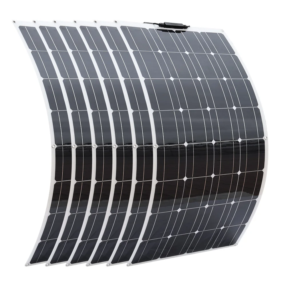 Flexible solar panel cell 100w 200w 300w 500w 1000w battery charger Photovoltaic panels plate 12v power
Flexible solar panel cell 100w 200w 300w 500w 1000w battery charger Photovoltaic panels plate 12v power