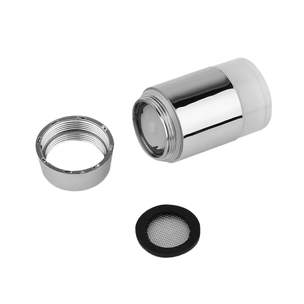 3 Color LED Light Faucet Aerator Temperature Sensitive with Adapter Kitchen Bathroom Water Saving LED Faucet Connector
3 Color LED Light Faucet Aerator Temperature Sensitive with Adapter Kitchen Bathroom Water Saving LED Faucet Connector