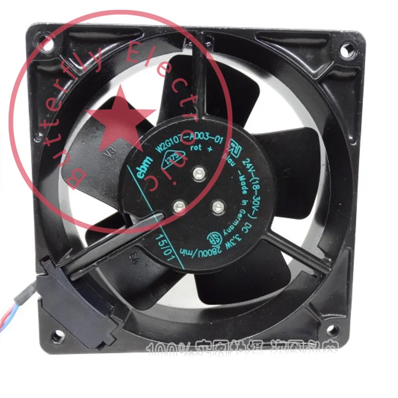 Фирменная Новинка Германия W2G107-AD03-01 24V осевой инвертор потока 3,3 W 12038 12 см вентилятор охлаждения 120*120*38 мм
Фирменная Новинка Германия W2G107-AD03-01 24V осевой инвертор потока 3,3 W 12038 12 см вентилятор охлаждения 120*120*38 мм