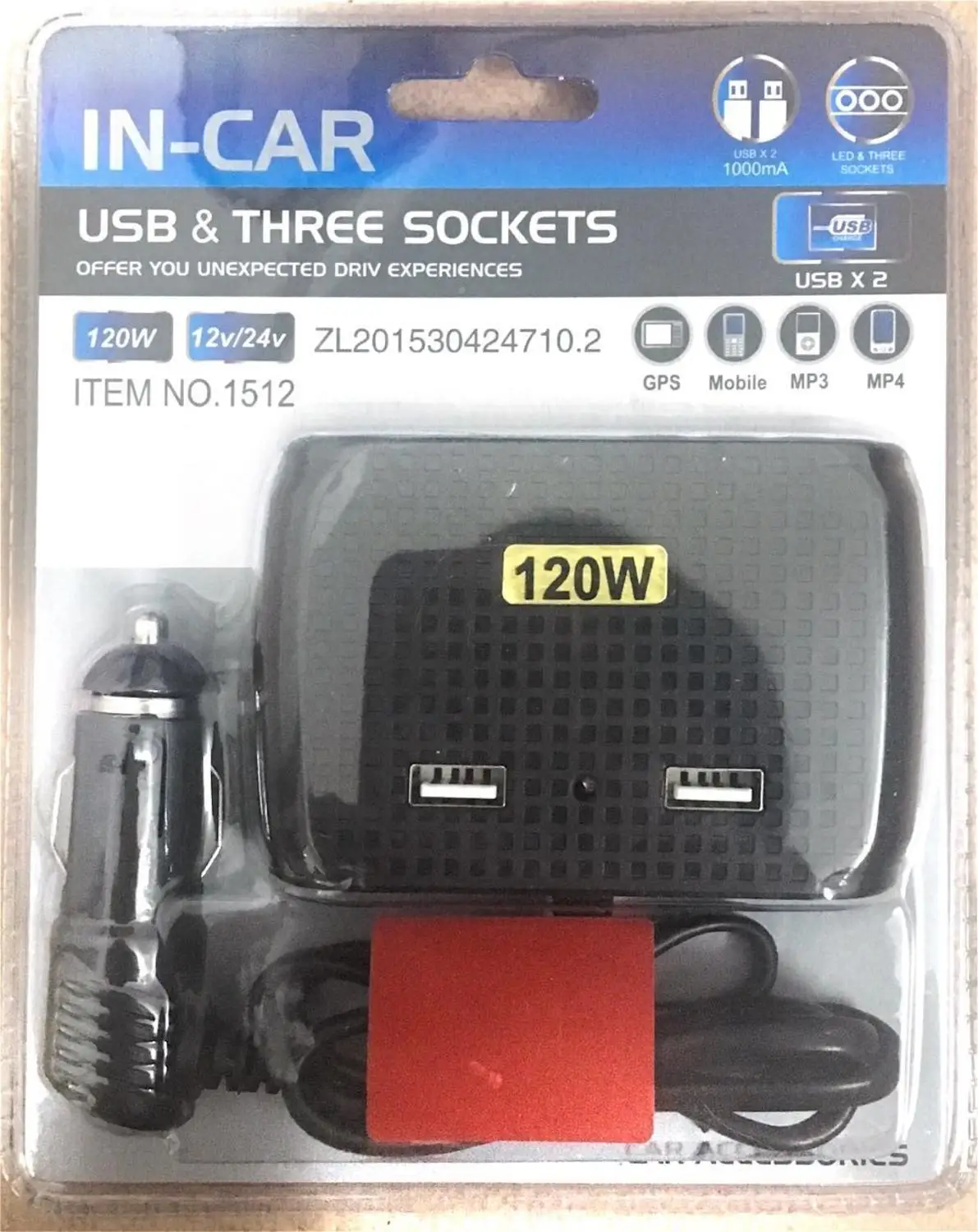 Dual USB Port Car Charger 3.1A USB Charger Voltmeter Voltage Display With 3 Way Car Cigarette Lighter Socket Splitter 120W
Dual USB Port Car Charger 3.1A USB Charger Voltmeter Voltage Display With 3 Way Car Cigarette Lighter Socket Splitter 120W