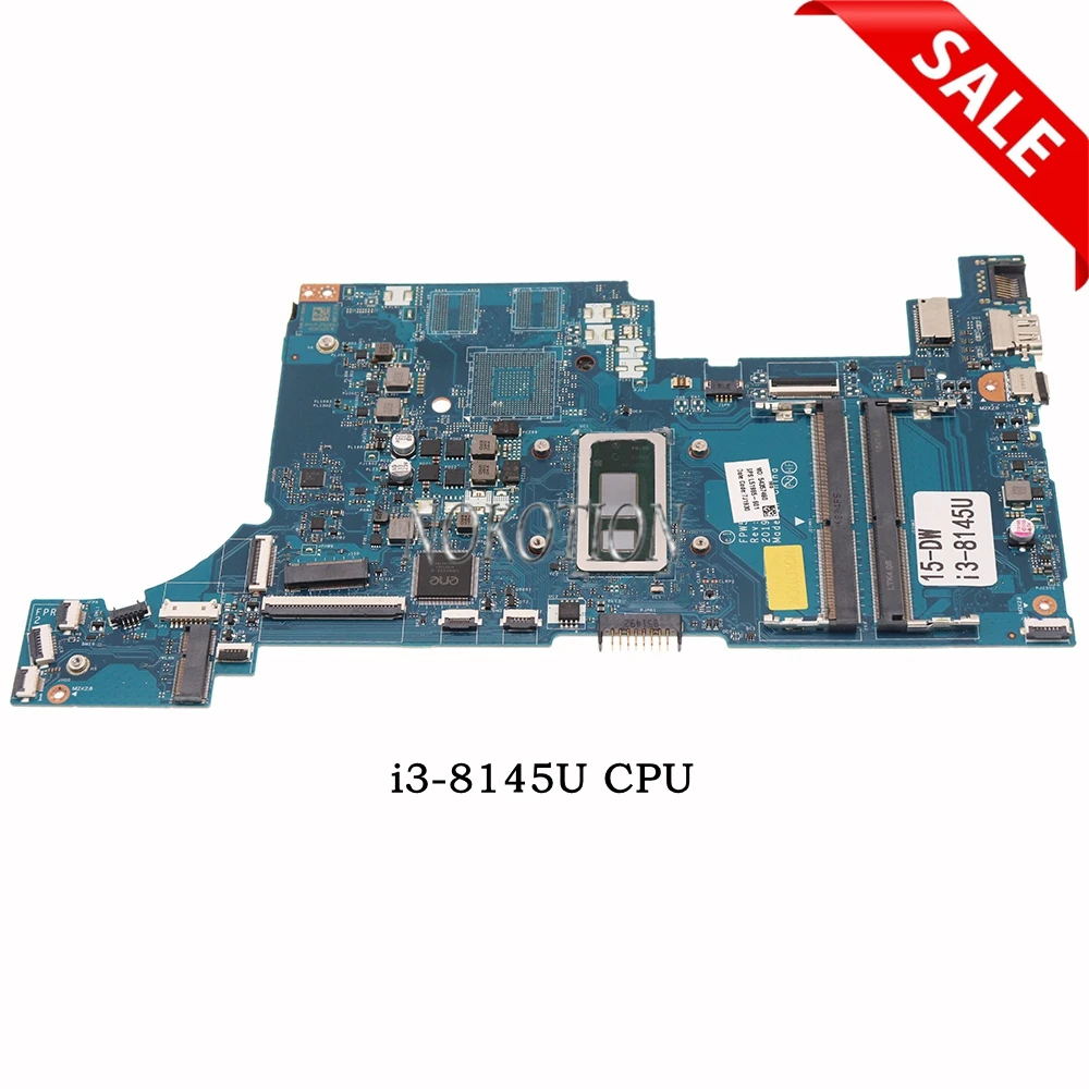 Nokotion L51985-601 FPW50 L51985-001 для ноутбука HP 15-DW 15S-DU с процессором SRD1V i3-8145U DDR4
Nokotion L51985-601 FPW50 L51985-001 для ноутбука HP 15-DW 15S-DU с процессором SRD1V i3-8145U DDR4