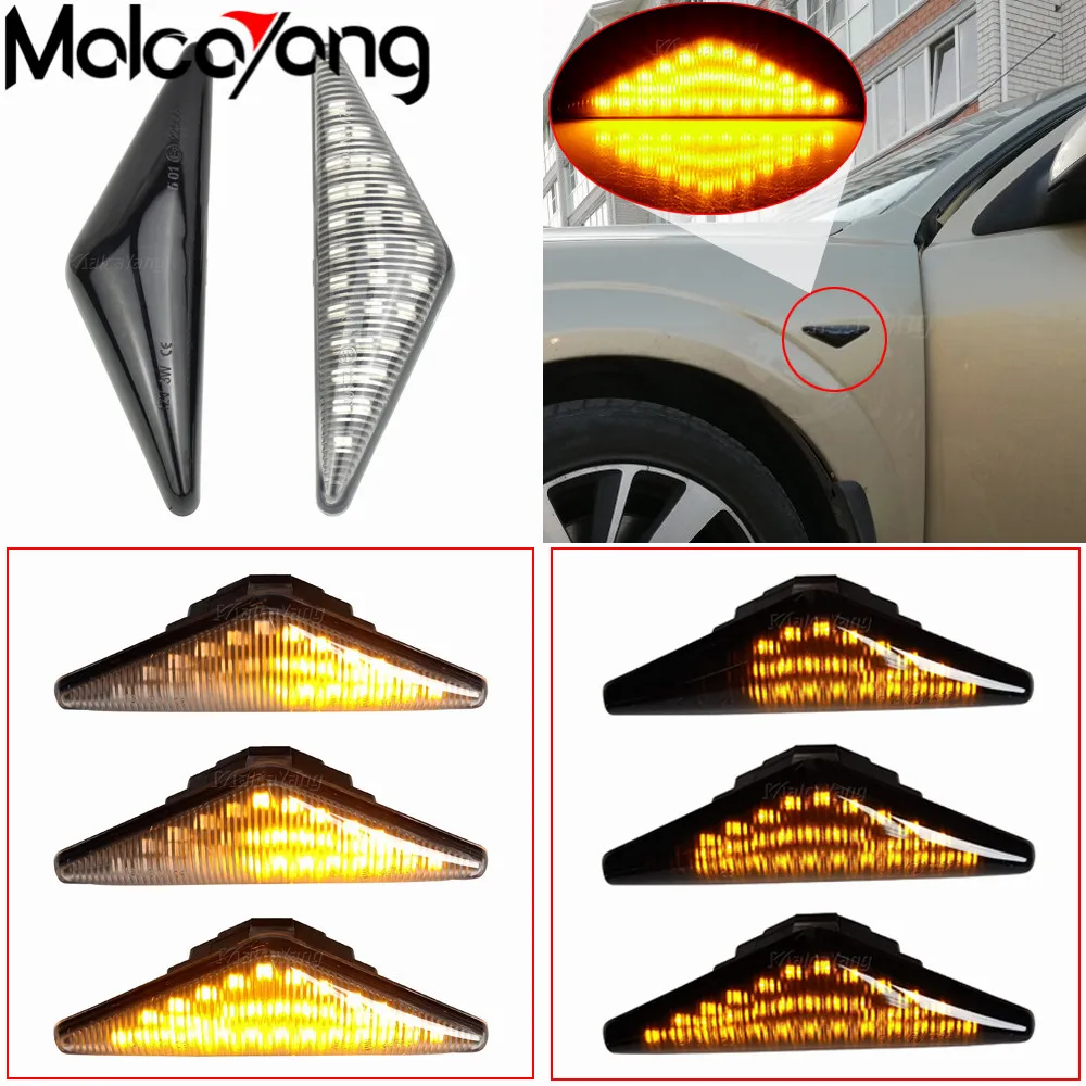 1Pair For Ford Focus Mk1 1998-2004 Mondeo Mk3 2000-2007 LED Dynamic Side Marker Turn Signal Light Repeater Lamp Indicator
1Pair For Ford Focus Mk1 1998-2004 Mondeo Mk3 2000-2007 LED Dynamic Side Marker Turn Signal Light Repeater Lamp Indicator