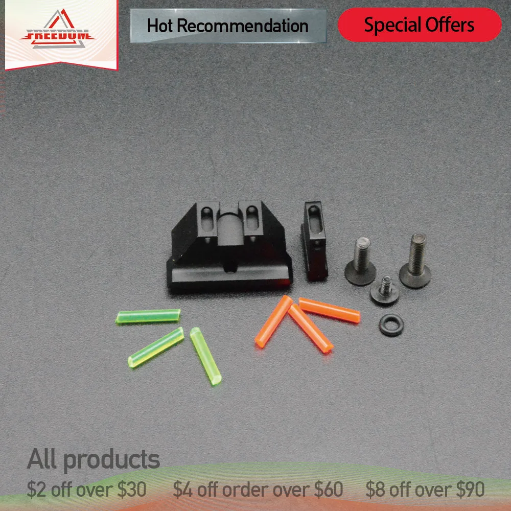 Fiber optic front rear view red green sight tactical fiber pistol glock hunting accessories for g17 g19 g22 g23 g24 g26 g27 g33
Fiber optic front rear view red green sight tactical fiber pistol glock hunting accessories for g17 g19 g22 g23 g24 g26 g27 g33