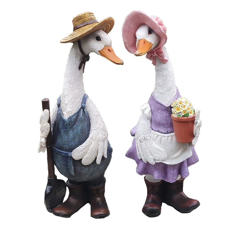 1 Set Cute Cartoon Duck Garden Courtyard Resin Gifts Room Porch Decoration Ornament
1 Set Cute Cartoon Duck Garden Courtyard Resin Gifts Room Porch Decoration Ornament