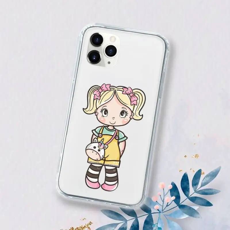 Cartoon cute girl Phone Case Transparent for iPhone 11 12 mini pro XS MAX 6 6S 8 7 Plus X 5S SE 2020 XR
Cartoon cute girl Phone Case Transparent for iPhone 11 12 mini pro XS MAX 6 6S 8 7 Plus X 5S SE 2020 XR