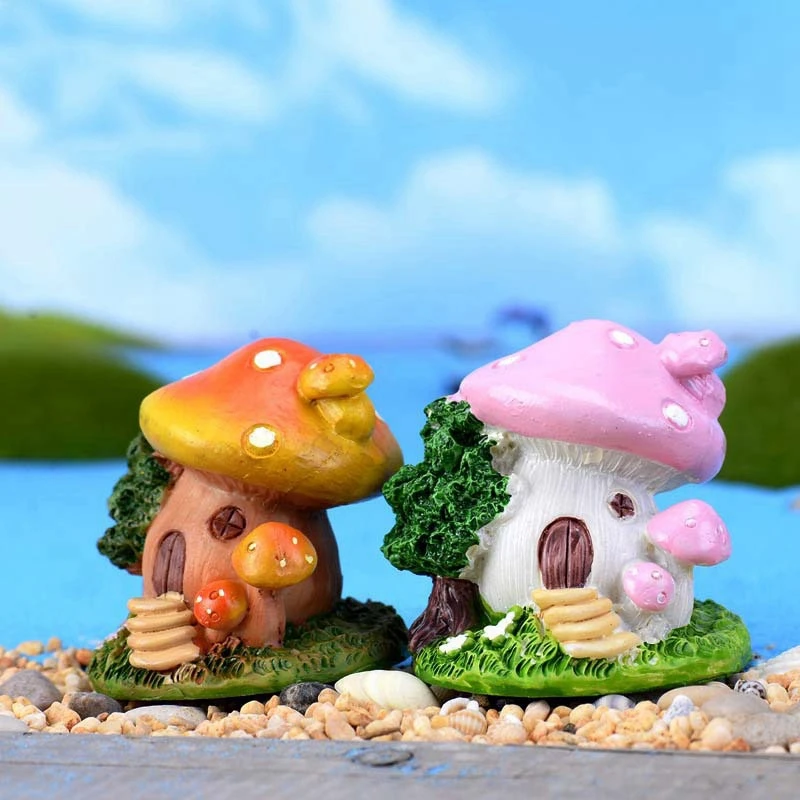 4 Colors Mushroom House Miniature Fairy Garden Home Houses Decoration Mini Craft Micro-Landscaping Decor Diy Accessories
4 Colors Mushroom House Miniature Fairy Garden Home Houses Decoration Mini Craft Micro-Landscaping Decor Diy Accessories