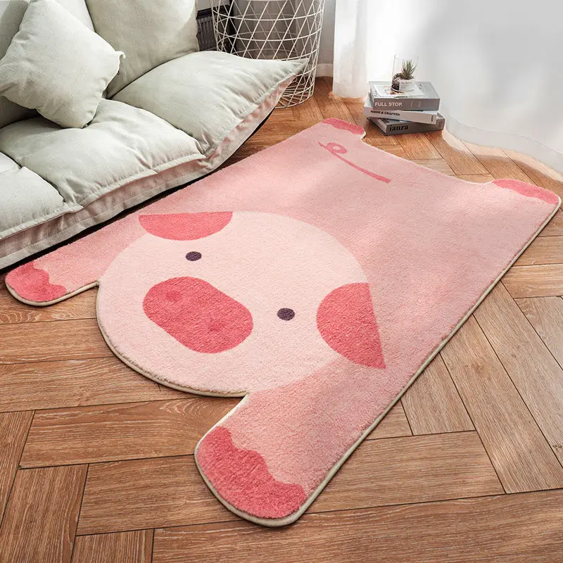 Pig Carpet for Living Room Cute Cartoon Animal Bedroom Rugs Anti Slip Bedside Kids Room Floor Mat Water Absorbent Bath Mat Hom
Pig Carpet for Living Room Cute Cartoon Animal Bedroom Rugs Anti Slip Bedside Kids Room Floor Mat Water Absorbent Bath Mat Hom