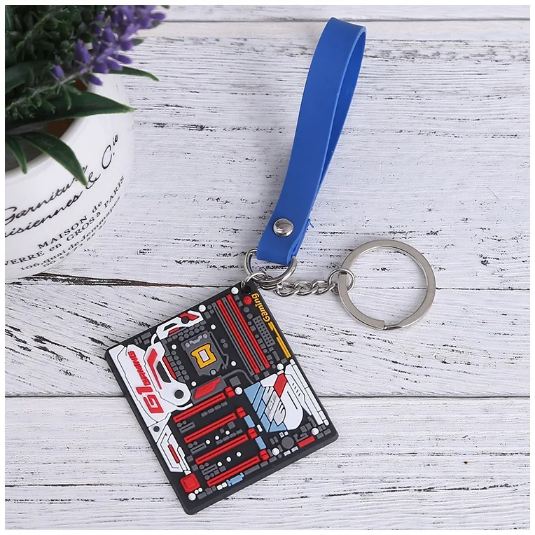 Charm GIGABYTE Motherboard Keychain Mini Creative Mainboard Model Car Bag Keyring Soft Rubber Systemboard Intel Gamer Boy Gift
Charm GIGABYTE Motherboard Keychain Mini Creative Mainboard Model Car Bag Keyring Soft Rubber Systemboard Intel Gamer Boy Gift
