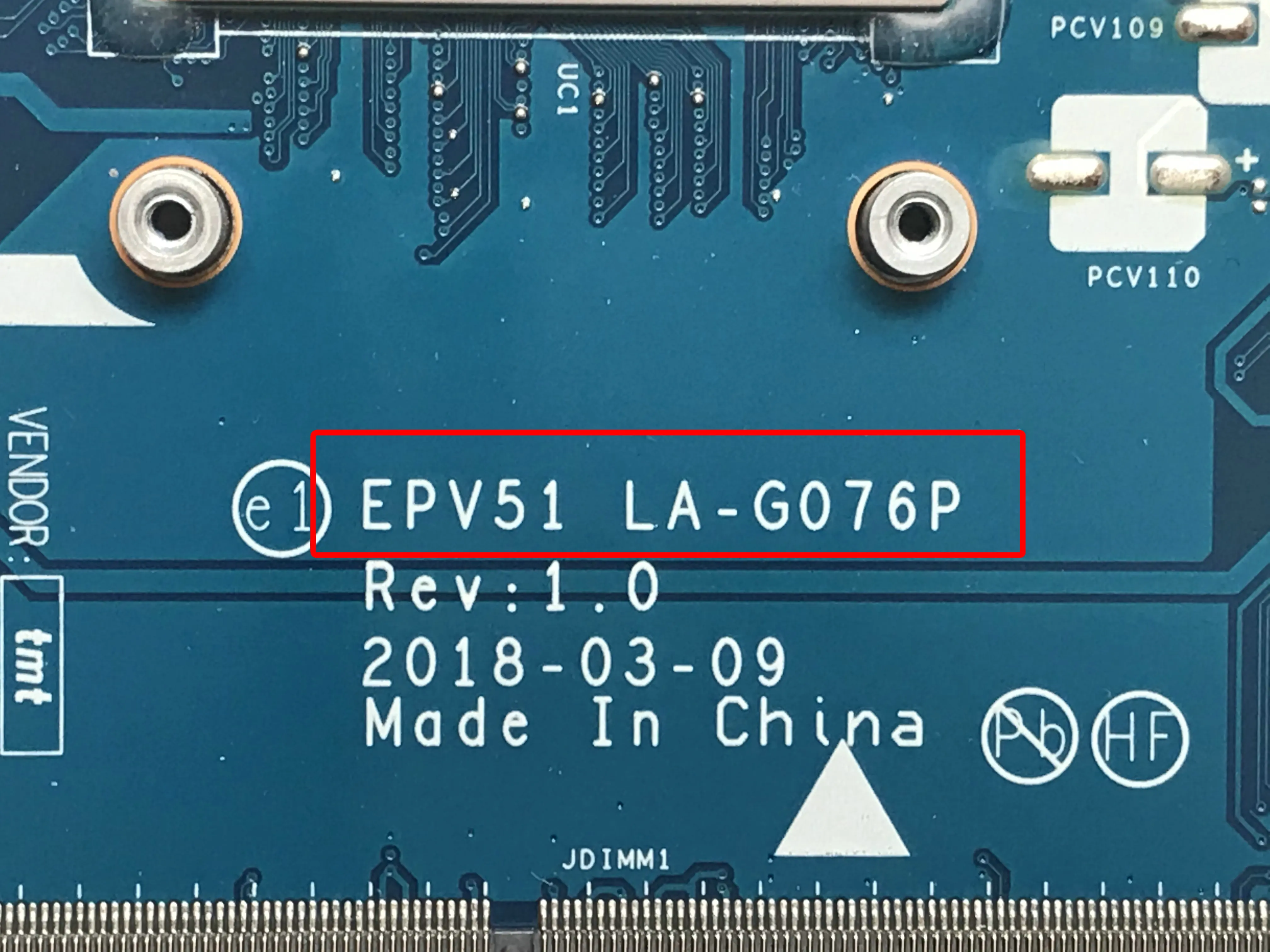 Материнская плата EPV51 LA-G076P для ноутбука HP 15-DB /15T-DB, встроенный процессор Ryzen 3 2200U, 90 дней гарантии
Материнская плата EPV51 LA-G076P для ноутбука HP 15-DB /15T-DB, встроенный процессор Ryzen 3 2200U, 90 дней гарантии